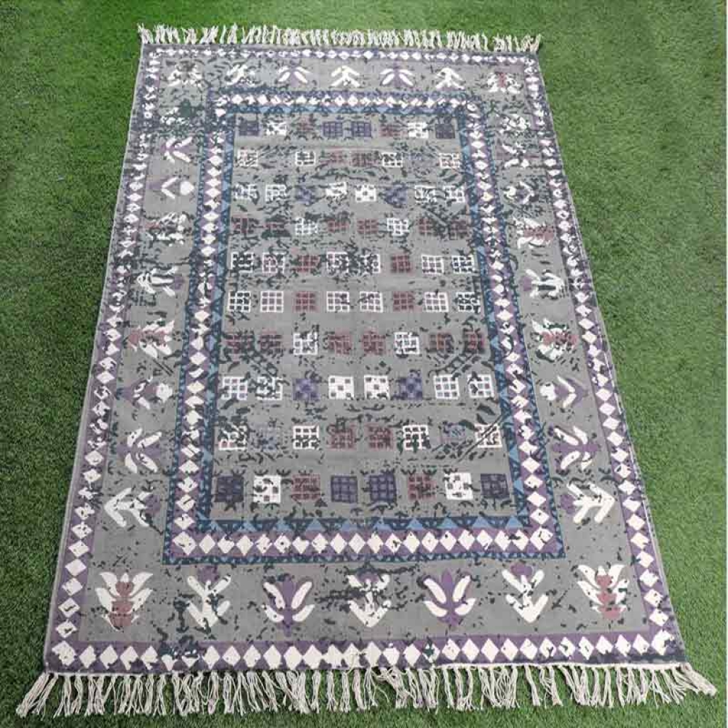 COTTON SCREEN ALL OVER PRINT RUGS