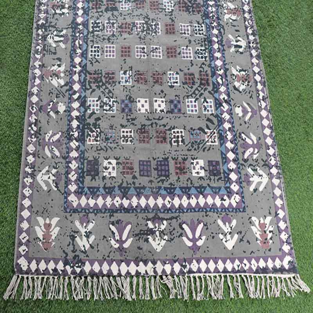 COTTON SCREEN ALL OVER PRINT RUGS