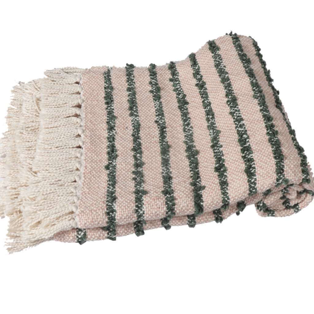 FANCY WOOLEN THROW FOR DECOR HOME