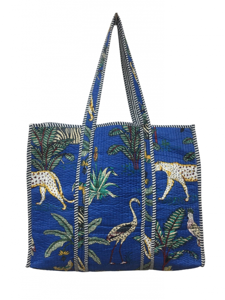 COTTON QUILTED TOTE BAGS