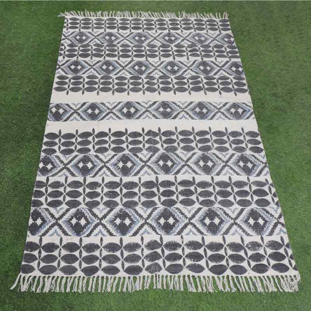 COTTON SCREEN ALL OVER PRINT RUGS